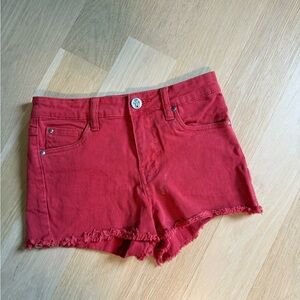 STS Blue Red Jean Shorts